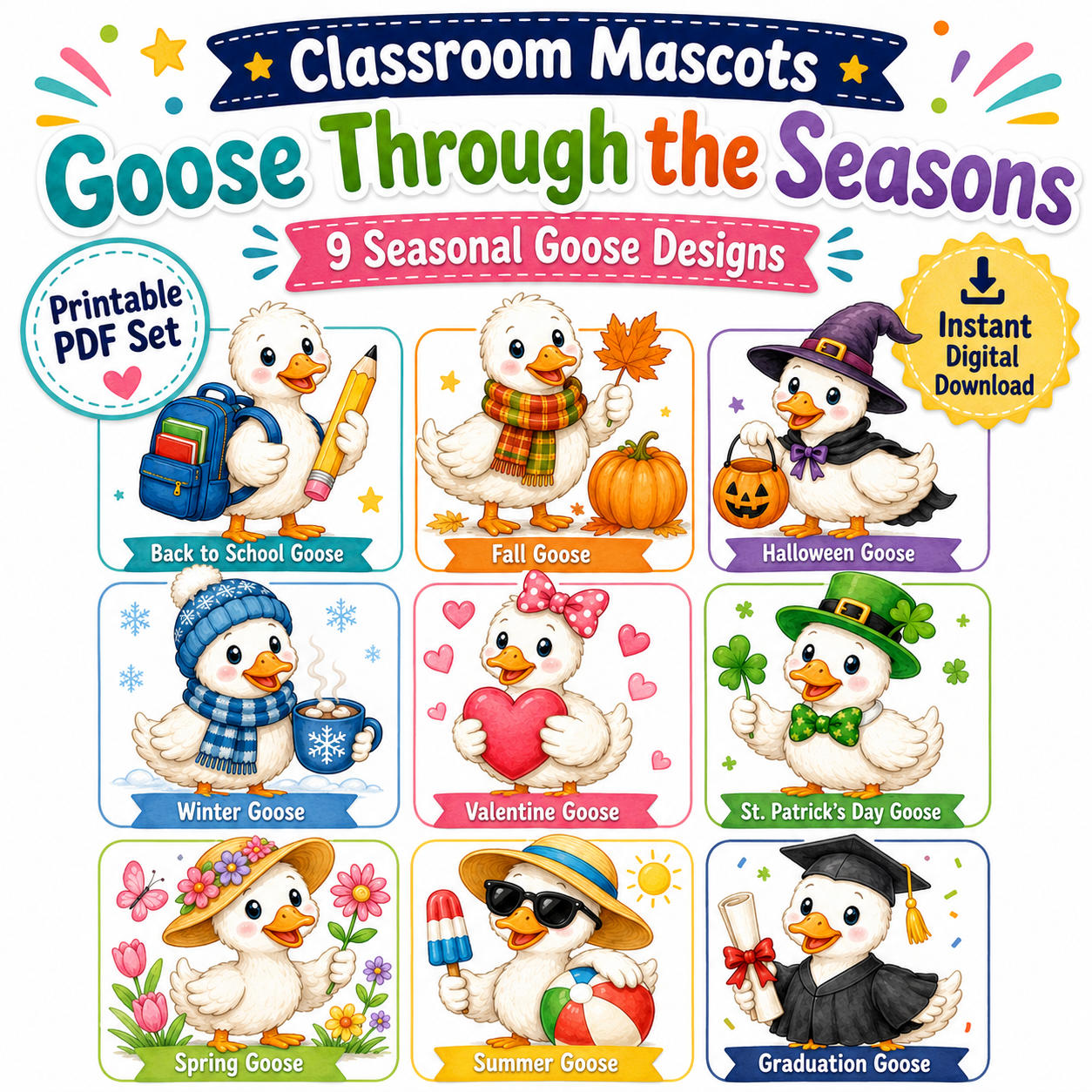 Classroom Mascot — Goose